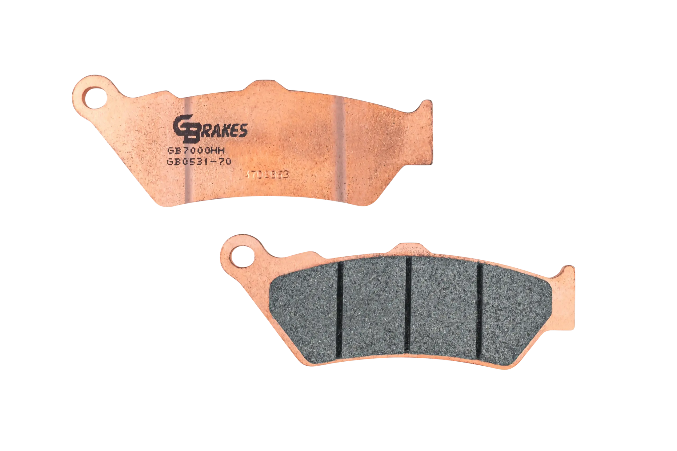 FRONT PADS (Indian Scout models) - HH Sintered Compound - GB0531-70