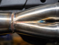 Load image into Gallery viewer, Hart Luck exhaust on Indian Challenger motorcycle
