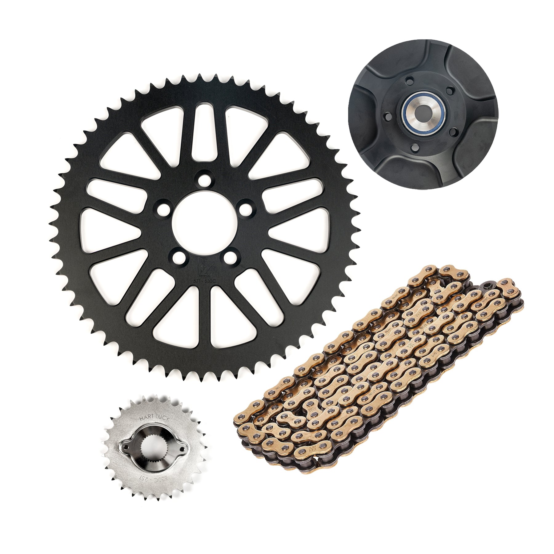 US三軒茶屋 Exclusive/Hard Riding Chain D.I.D. 530 VX3 HIGH PERFORMANCE MOTORCYCLE CHAIN (130 LINK) – Hart