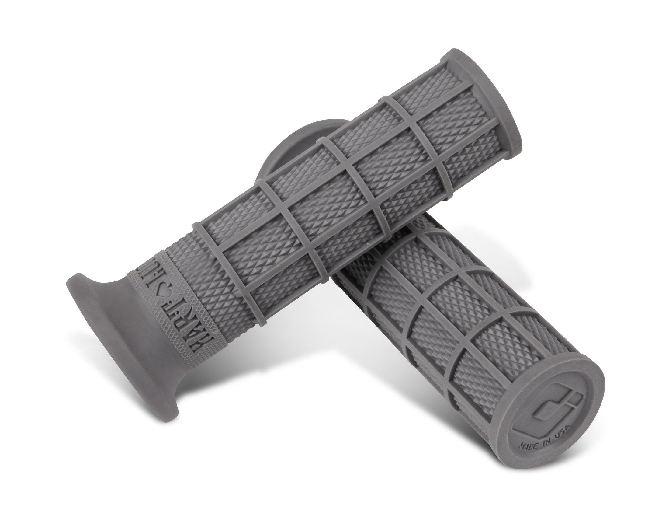 HART-LUCK FULL-WAFFLE SLIP-ON MOTO GRIPS