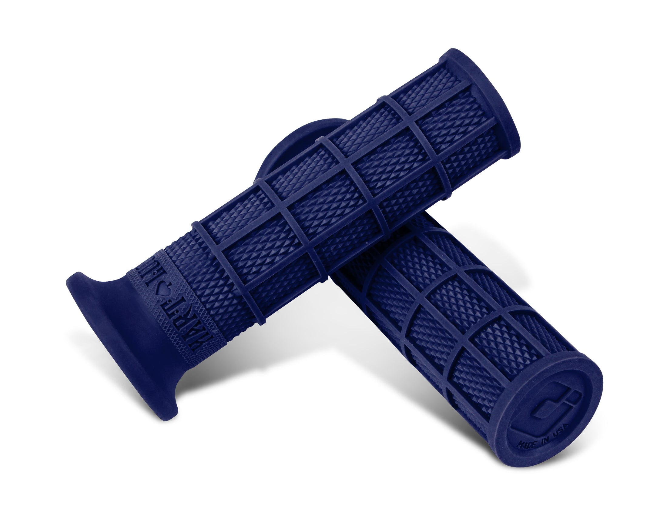 HART-LUCK FULL-WAFFLE SLIP-ON MOTO GRIPS