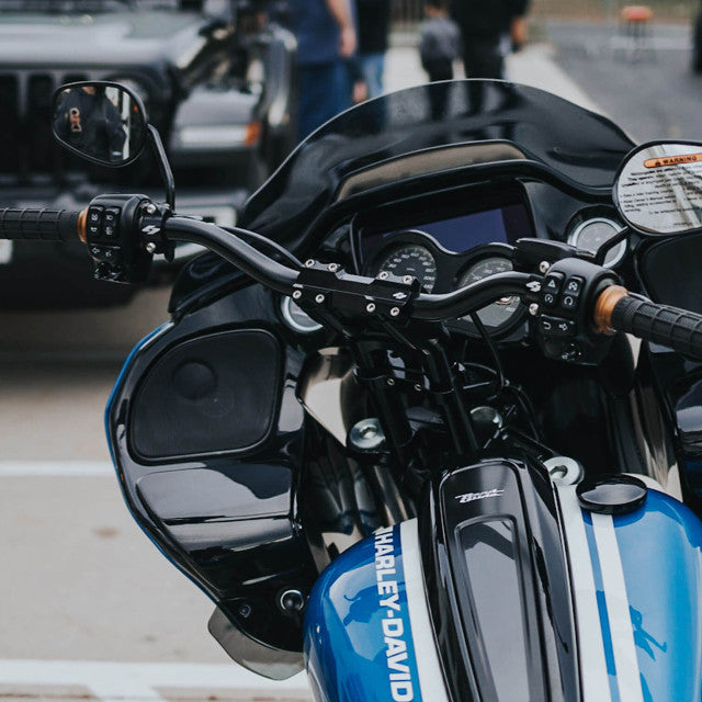 Isolated Kickback Risers (Aftermarket Fitment)