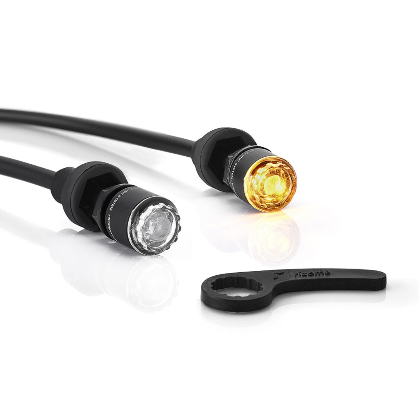 Rizoma Light Unit LED Turn Signals (TS070BM) | Ultra-Compact Indicators