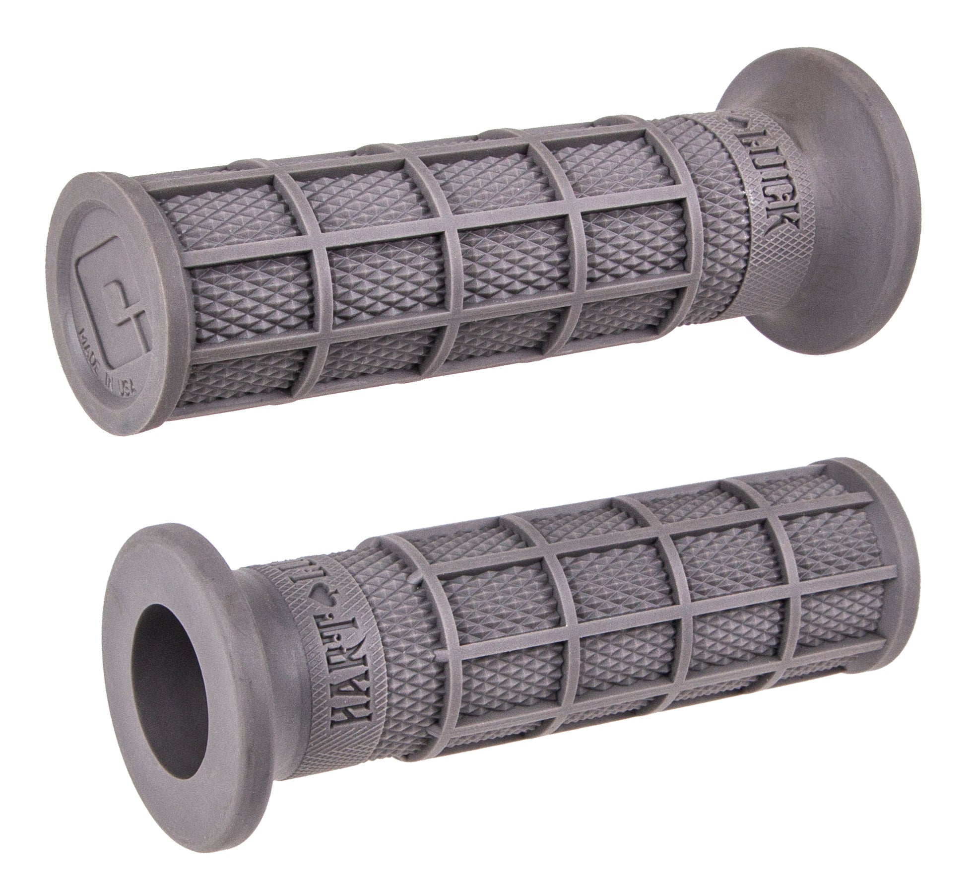 HART-LUCK FULL-WAFFLE SLIP-ON MOTO GRIPS